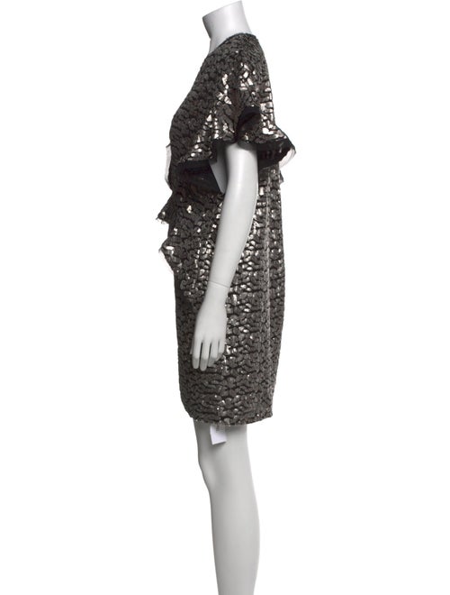 Iro V-Neck Mini Dress