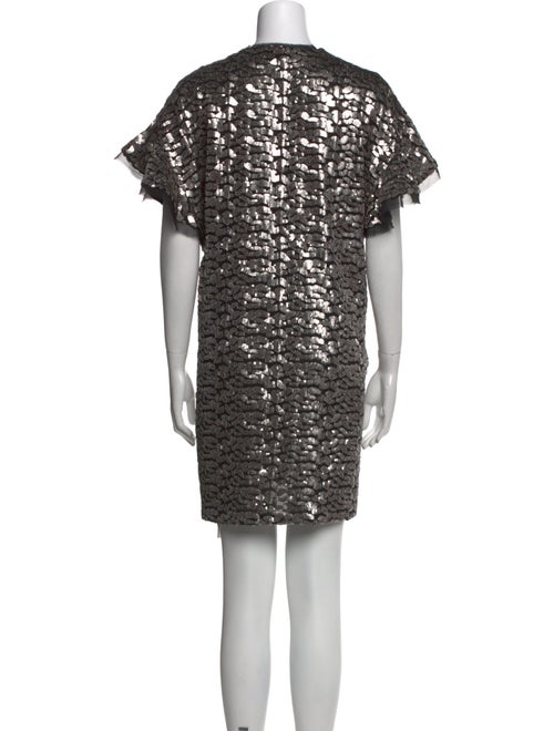 Iro V-Neck Mini Dress