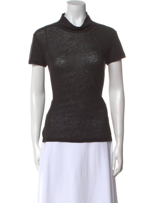 Iro Linen Cowl Neck T-Shirt