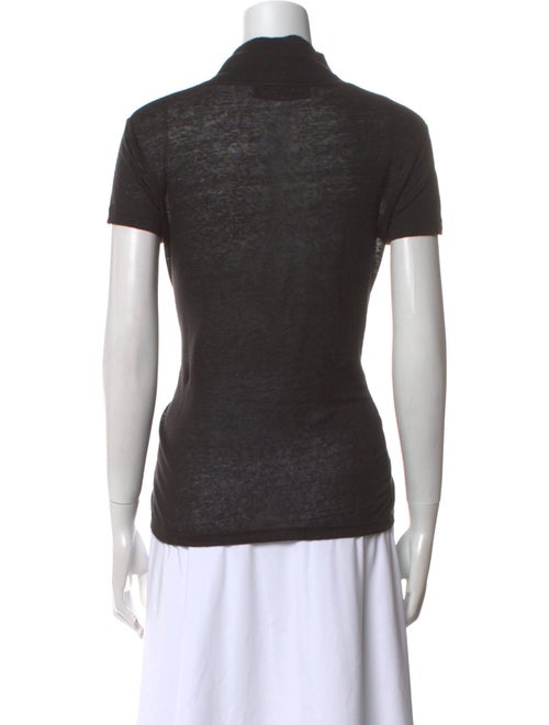 Iro Linen Cowl Neck T-Shirt