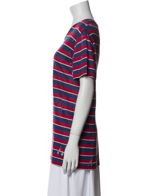 Iro Linen Striped T-Shirt