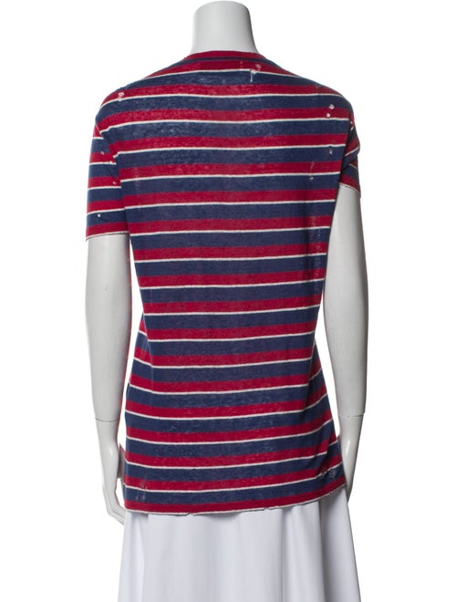 Iro Linen Striped T-Shirt