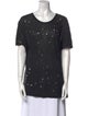 Iro Linen Scoop Neck T-Shirt