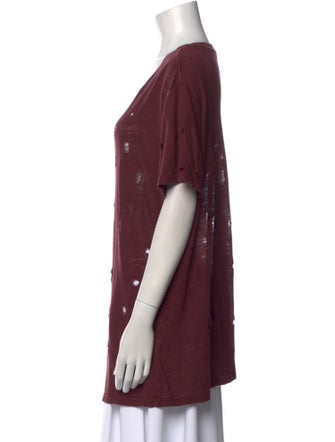 Iro Linen V-Neck T-Shirt