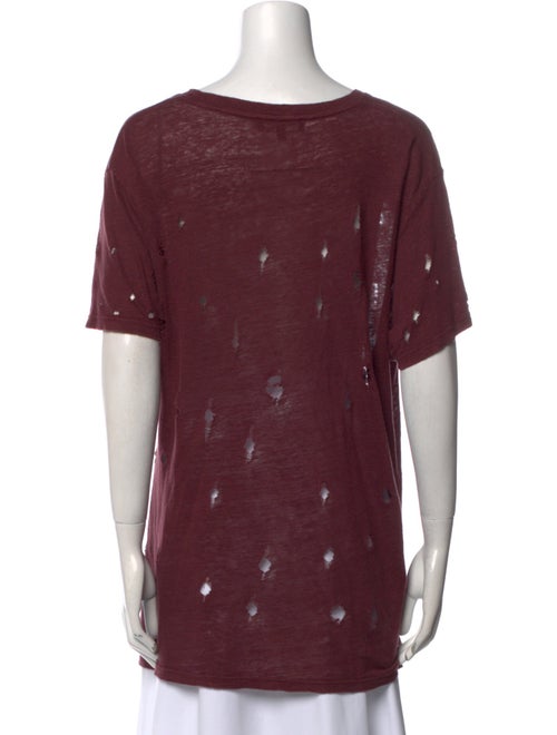 Iro Linen V-Neck T-Shirt