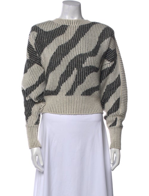 Iro Striped Bateau Neckline Sweater