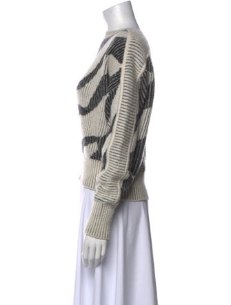 Iro Striped Bateau Neckline Sweater