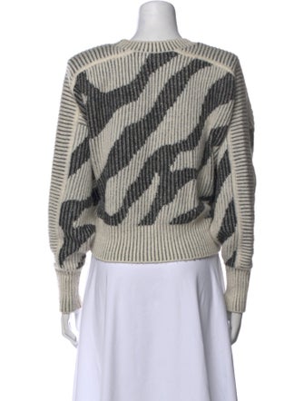 Iro Striped Bateau Neckline Sweater