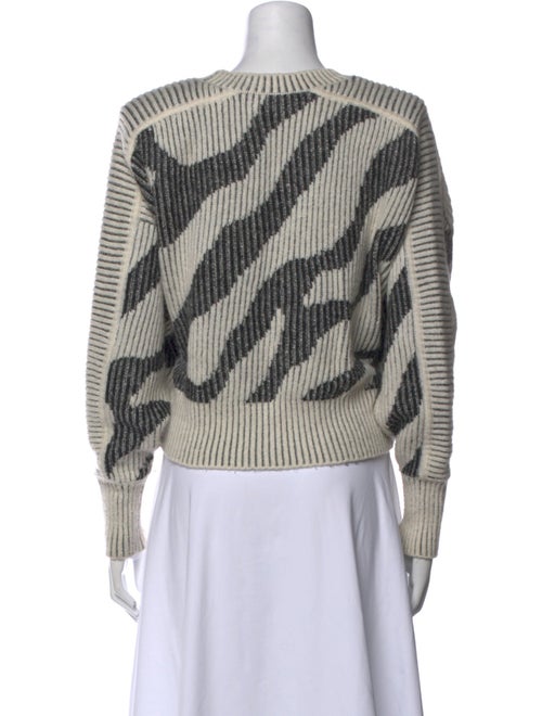 Iro Striped Bateau Neckline Sweater