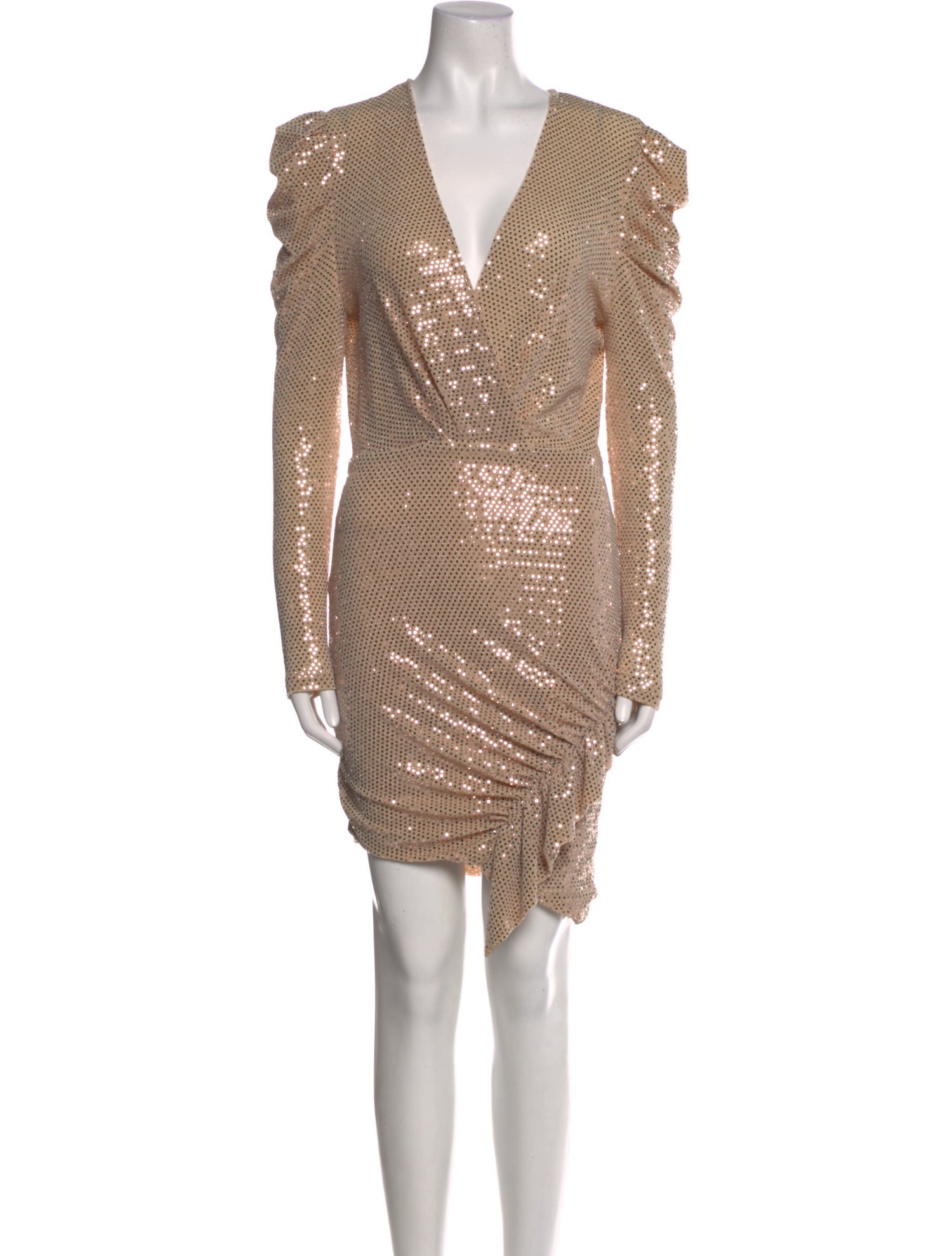 Iro V-Neck Mini Dress