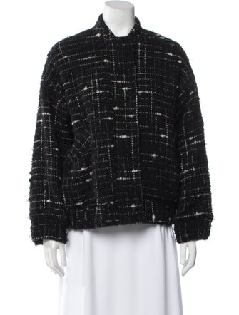 Iro Plaid Print Evening Jacket