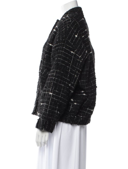 Iro Plaid Print Evening Jacket