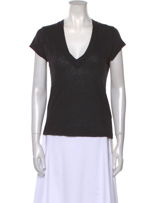 Iro Linen V-Neck T-Shirt