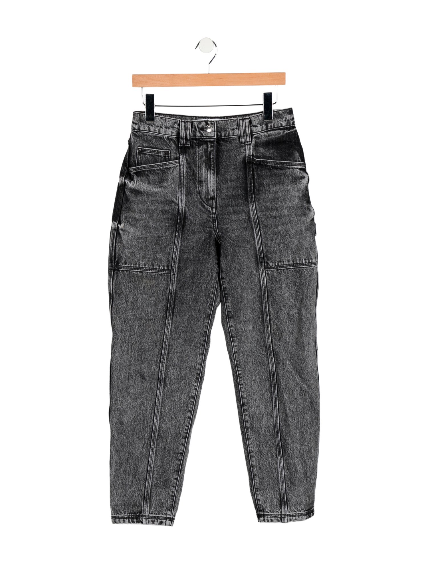 Iro High-Rise Straight Leg Jeans