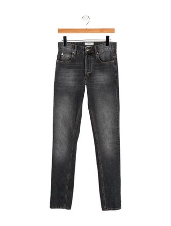 Iro High-Rise Straight Leg Jeans
