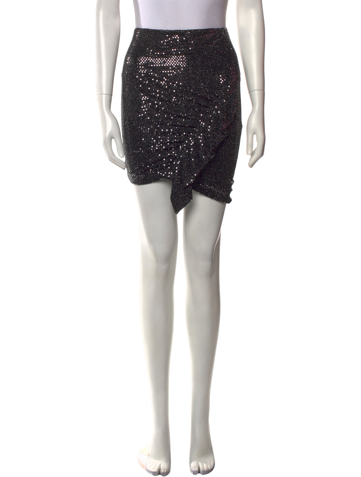 Iro Nylon Mini Skirt