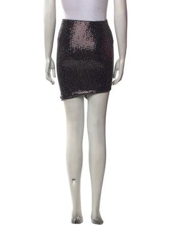 Iro Nylon Mini Skirt