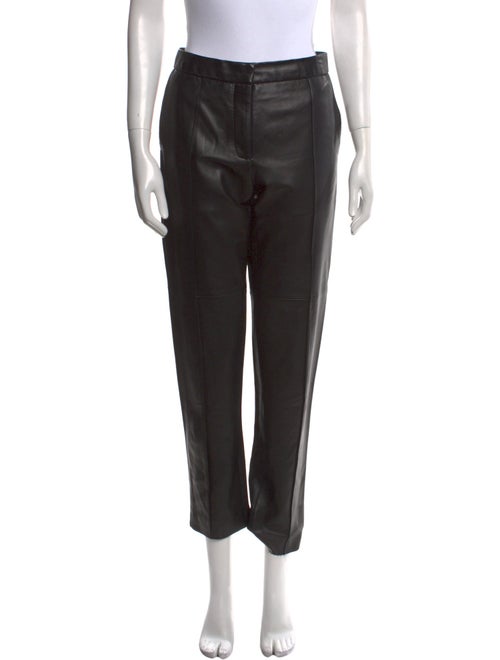Iro Lamb Leather Straight Leg Pants