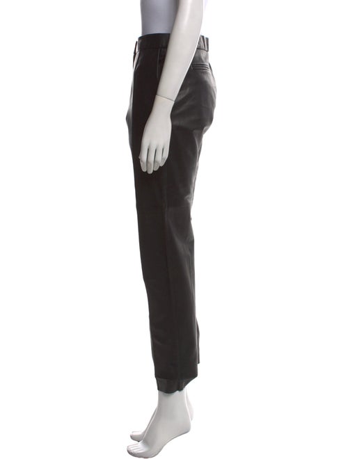 Iro Lamb Leather Straight Leg Pants