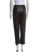 Iro Lamb Leather Straight Leg Pants