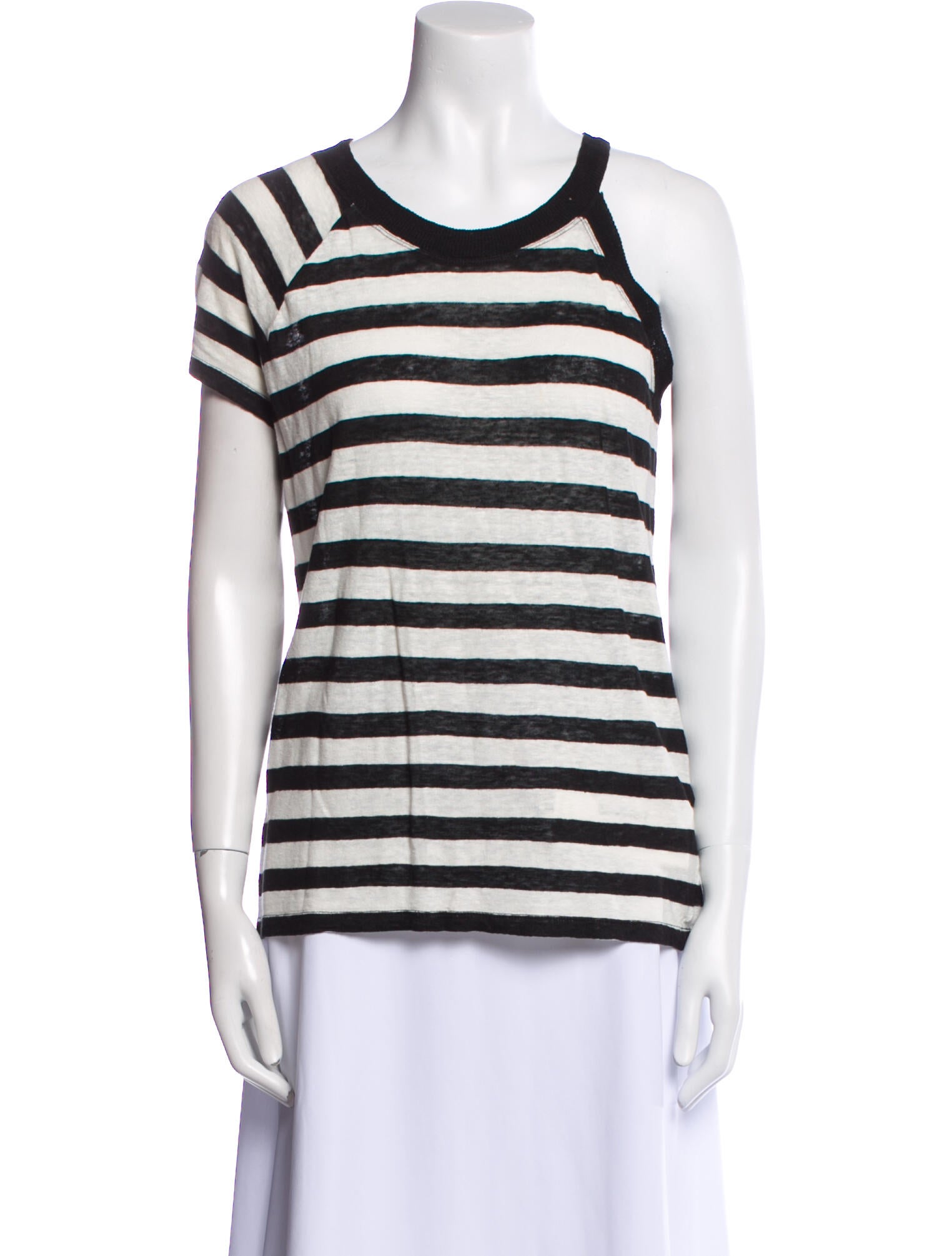 Iro Linen Striped Top