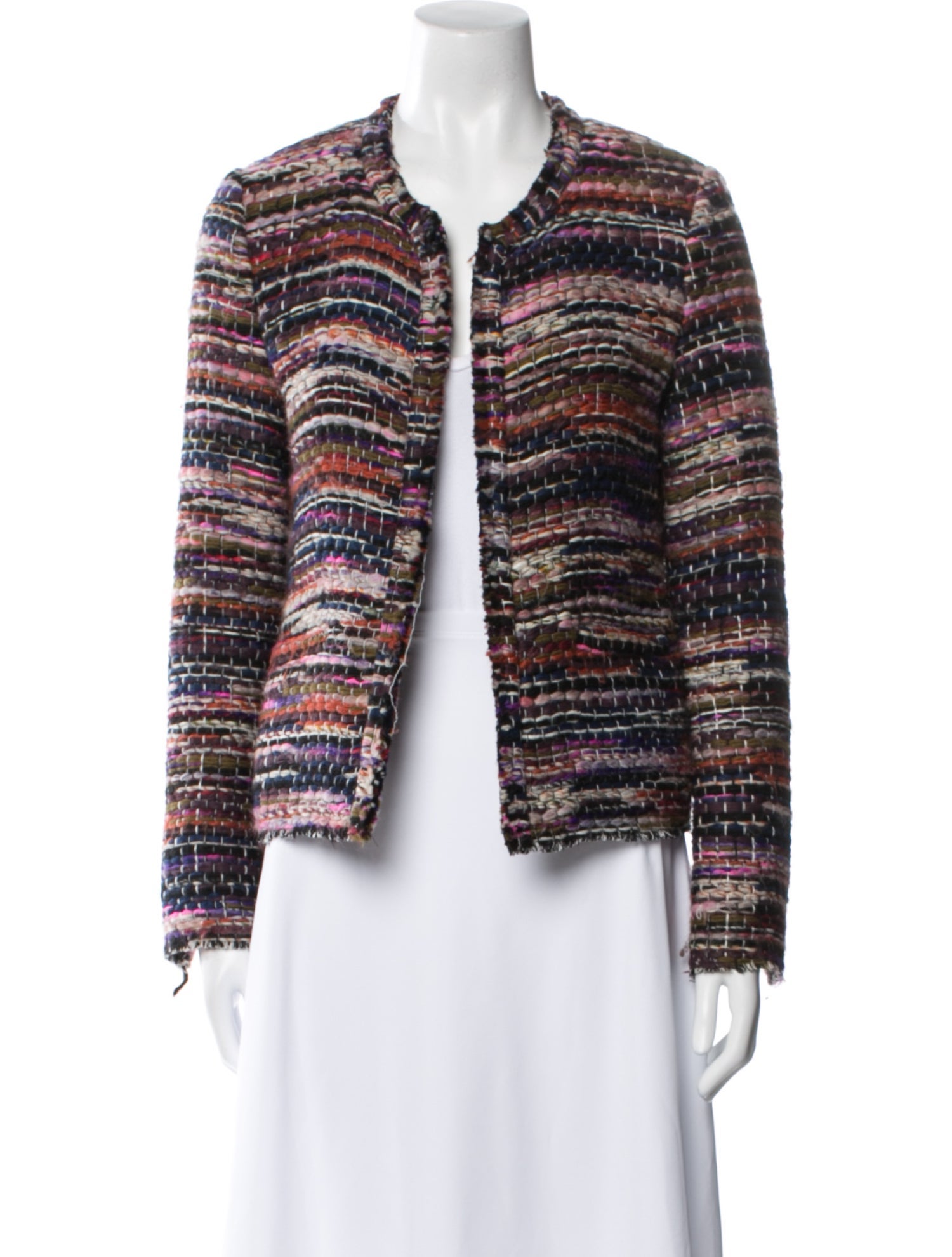 Iro Striped Evening Jacket