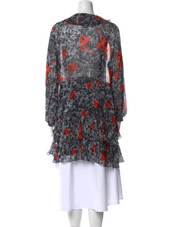 Iro Floral Print V-Neck Tunic