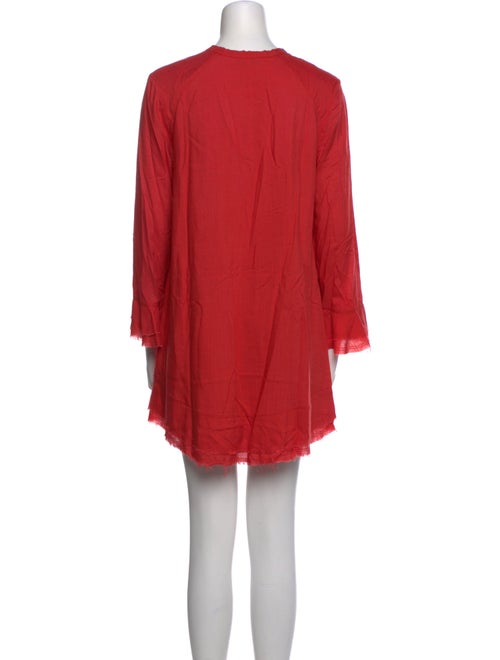 Iro V-Neck Mini Dress