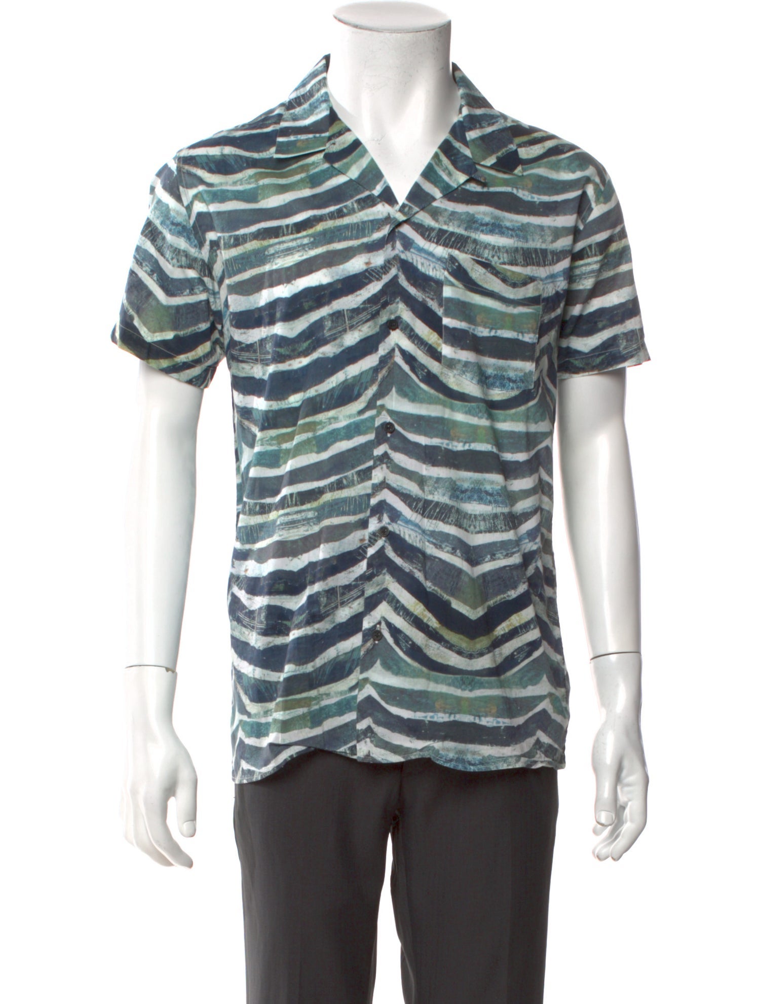 Iro Striped Short Sleeve Shirt