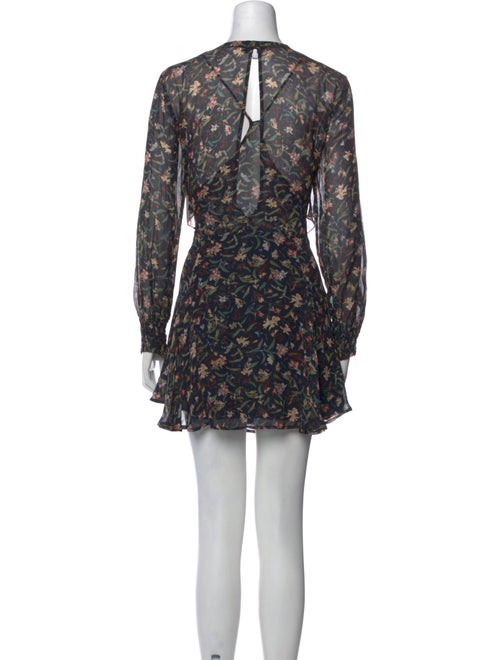 Iro Floral Print Mini Dress