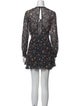 Iro Floral Print Mini Dress