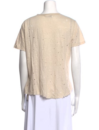 Iro Scoop Neck Short Sleeve T-Shirt