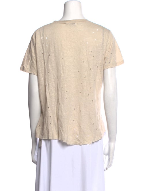 Iro Scoop Neck Short Sleeve T-Shirt