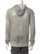 Iro V-Neck Long Sleeve Hoodie
