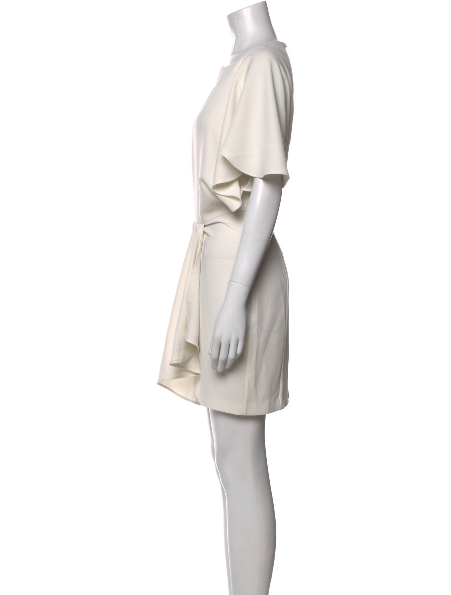 Iro Scoop Neck Mini Dress