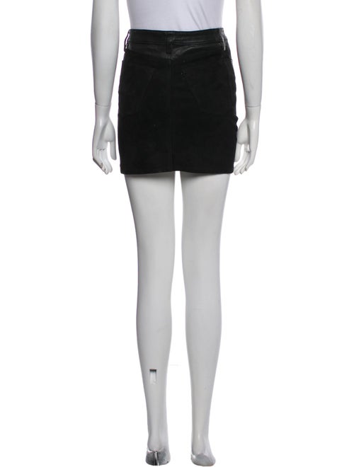 Iro Lamb Leather Mini Skirt