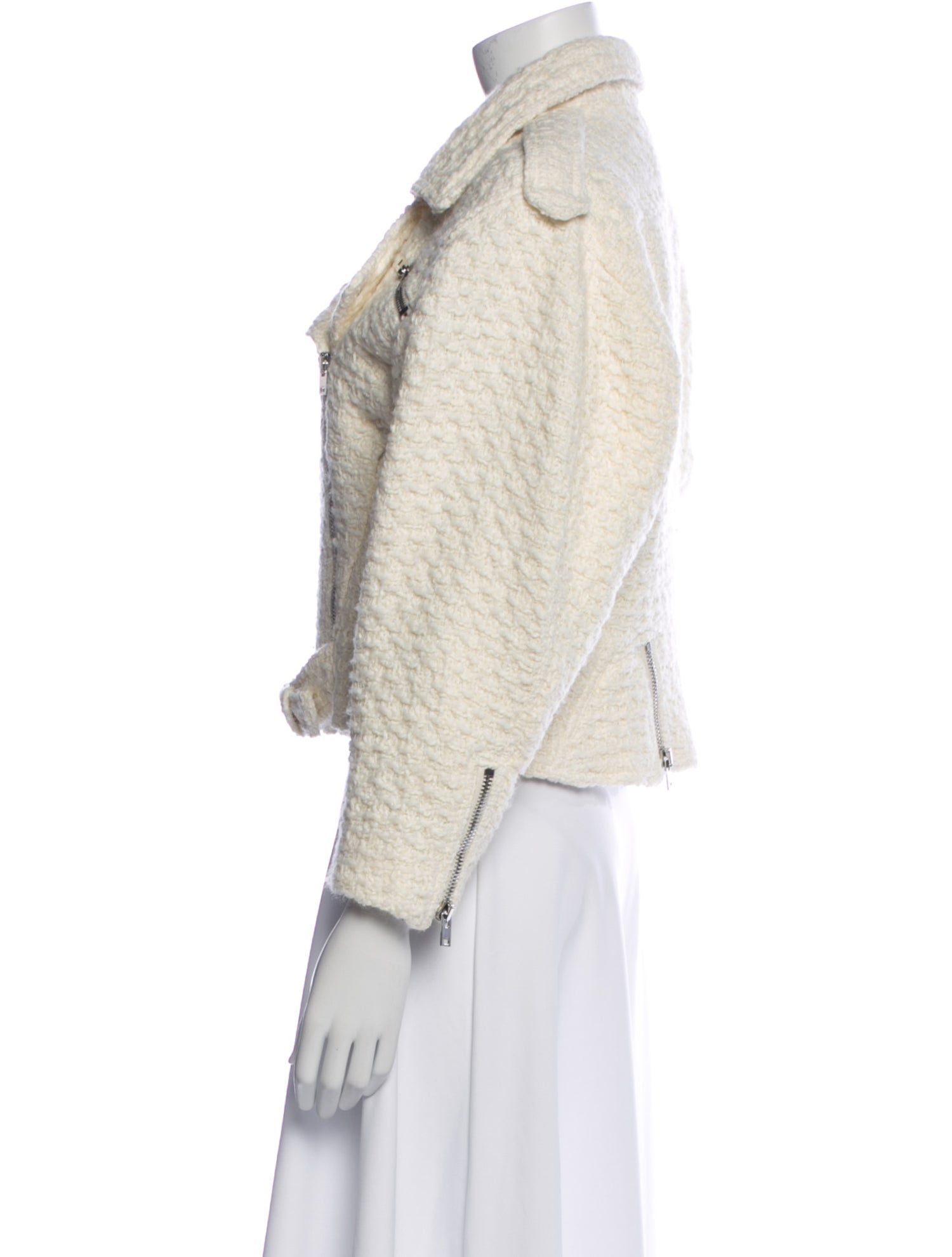 Iro Tweed Pattern Jacket w/ Tags