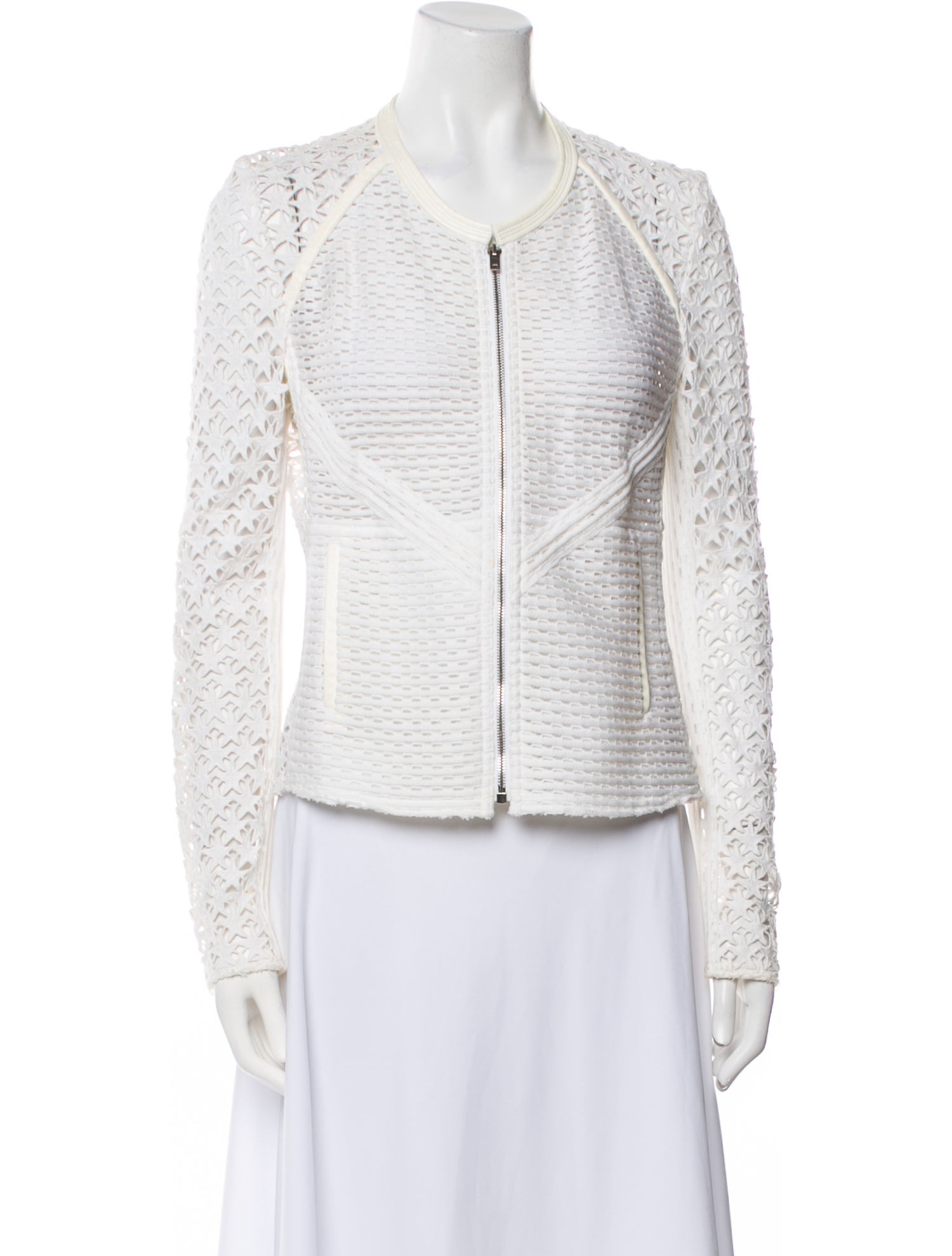 Iro Tweed Pattern Evening Jacket