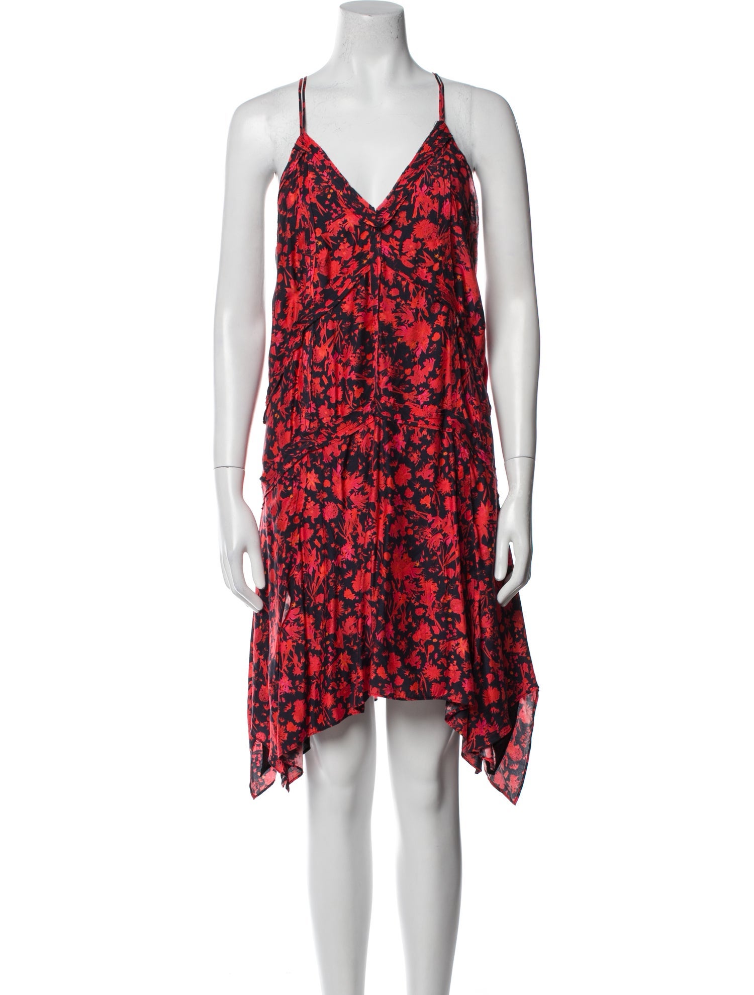 Iro Floral Print Knee-Length Dress