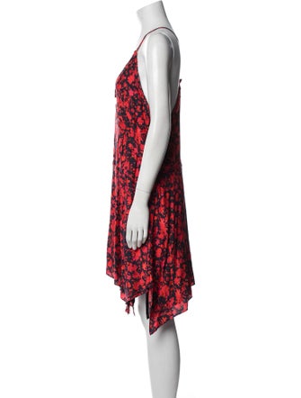 Iro Floral Print Knee-Length Dress