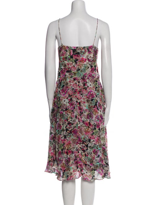 Iro Floral Print Midi Length Dress