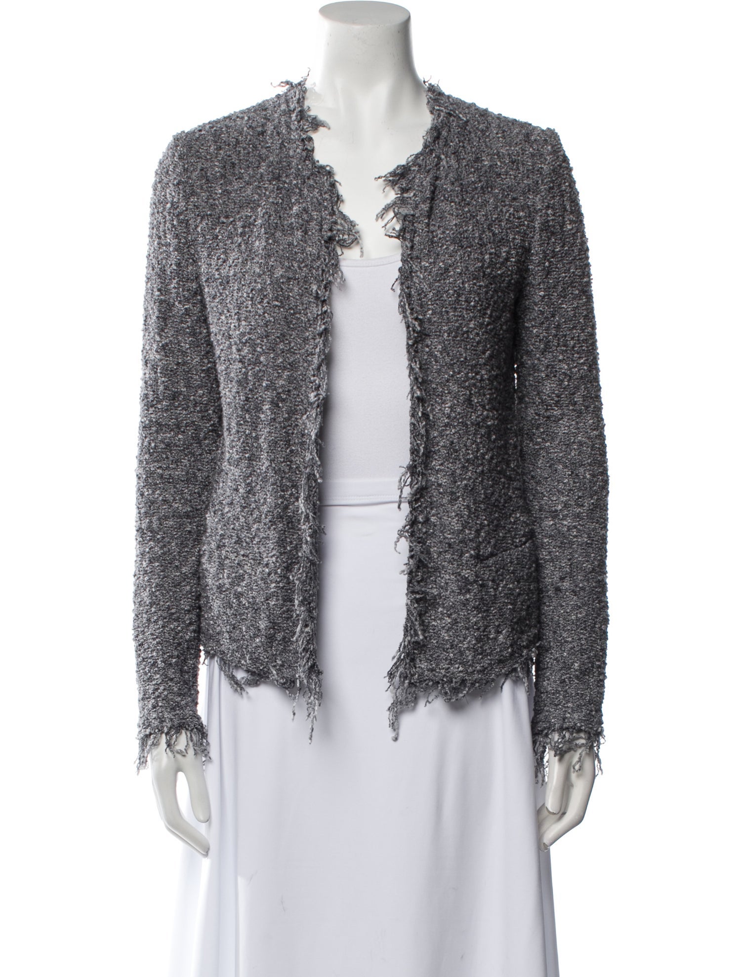 Iro Tweed Pattern Evening Jacket