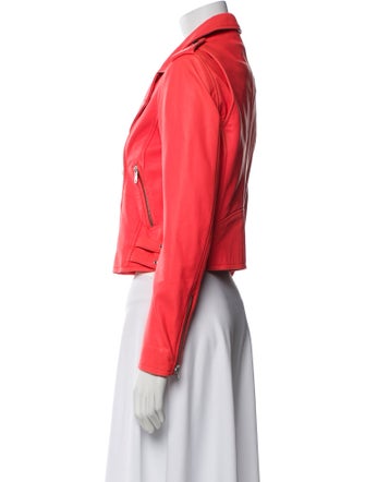 Iro Lamb Leather Biker Jacket