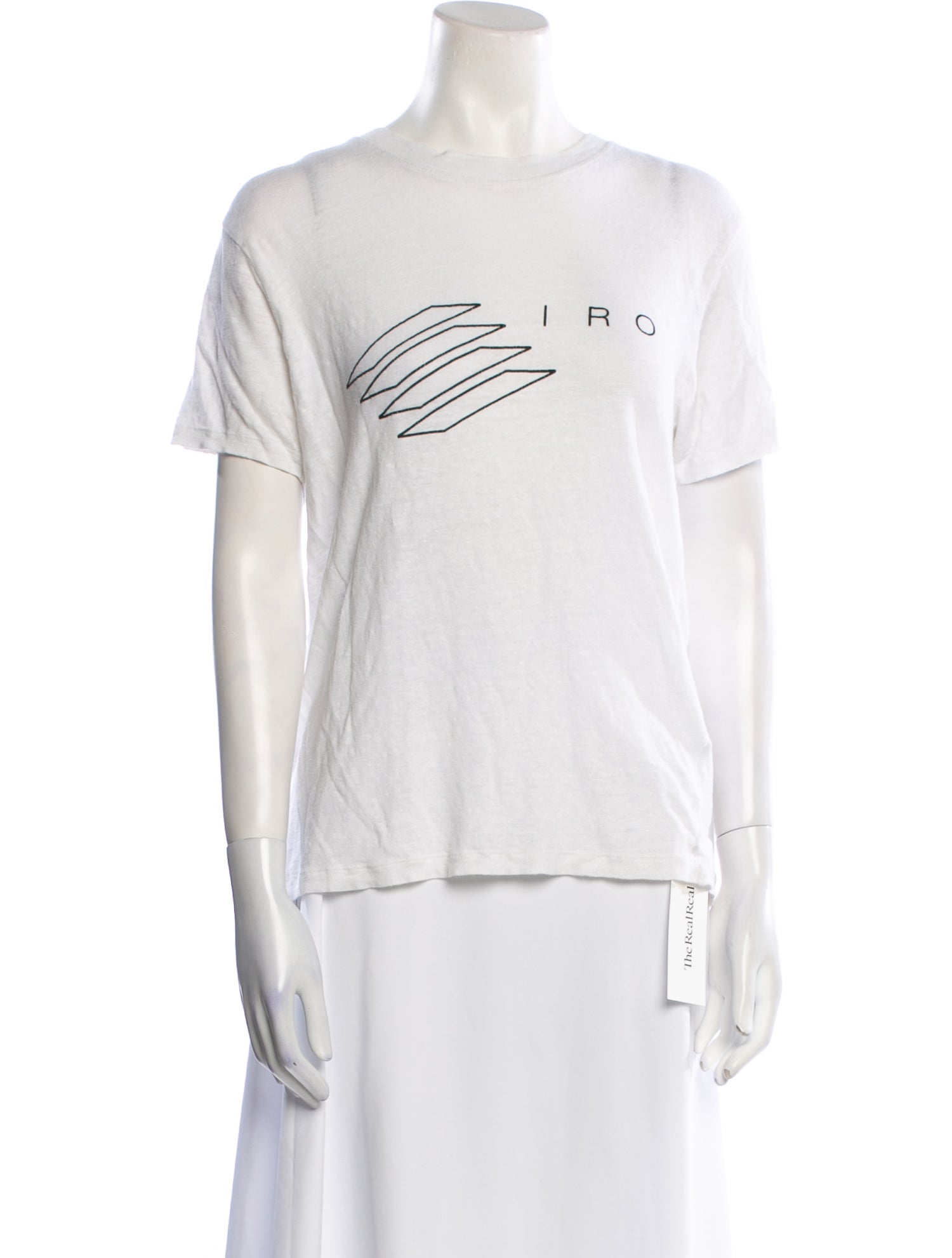 Iro Linen Graphic Print T-Shirt