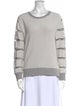 Iro Striped Scoop Neck Sweater