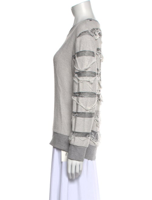 Iro Striped Scoop Neck Sweater