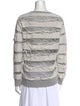 Iro Striped Scoop Neck Sweater