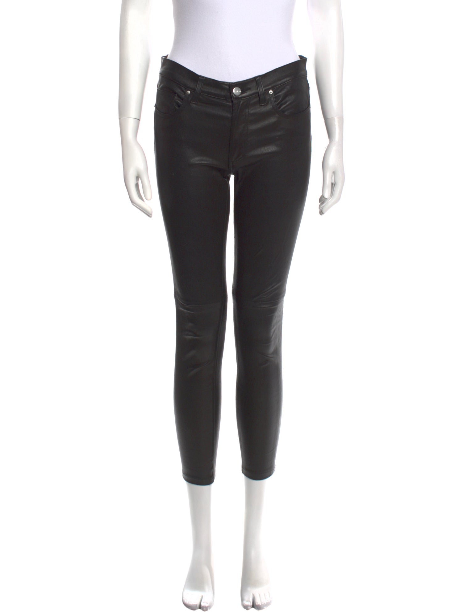 Iro Lamb Leather Skinny Leg Pants