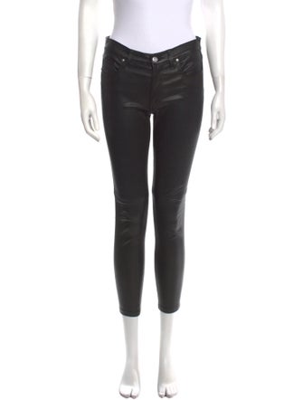 Iro Lamb Leather Skinny Leg Pants