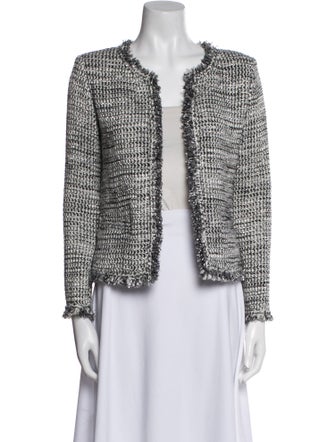 Iro Tweed Pattern Evening Jacket